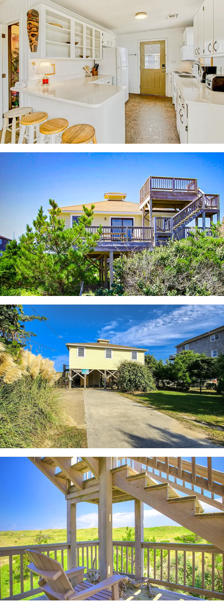Dog-friendly, oceanfront home in the dun...