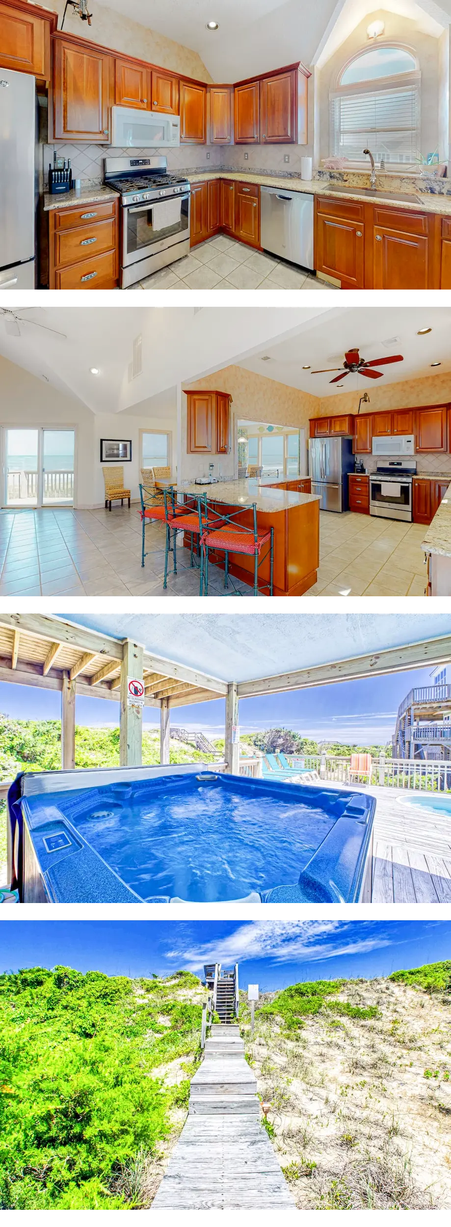 Oceanfront home with private pool, hot t...