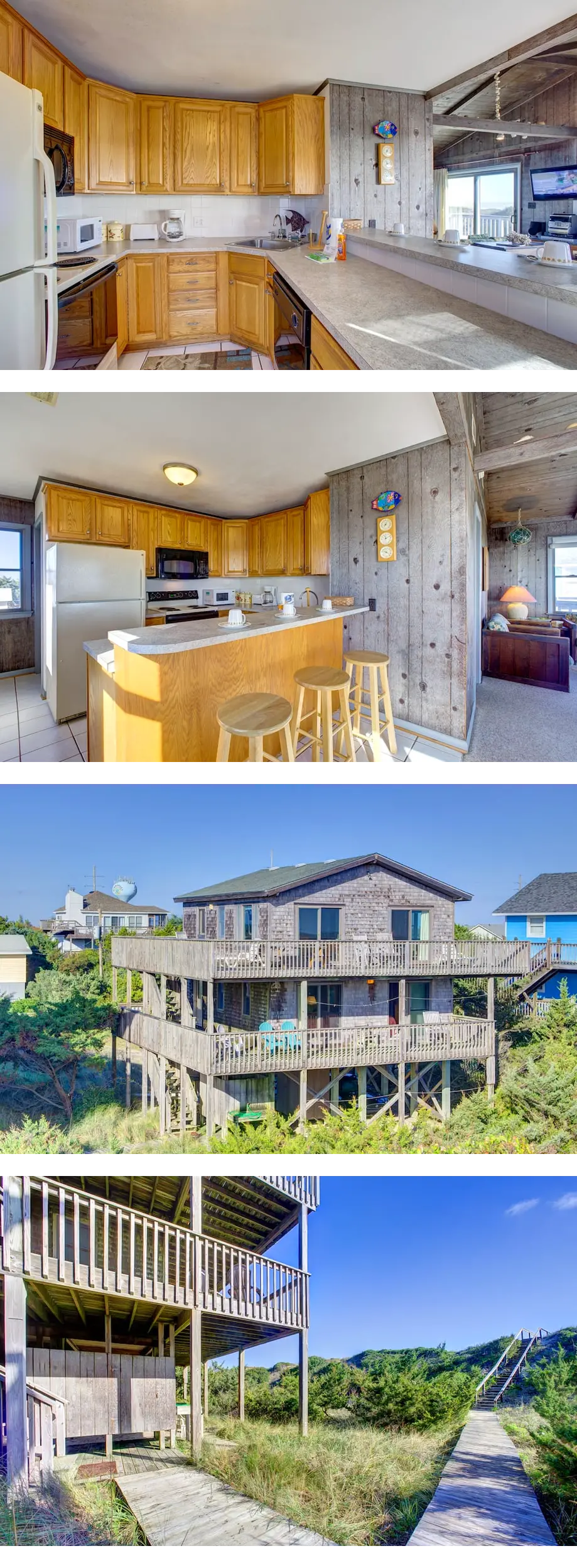 Newly Renovated Oceanfront home with wra...