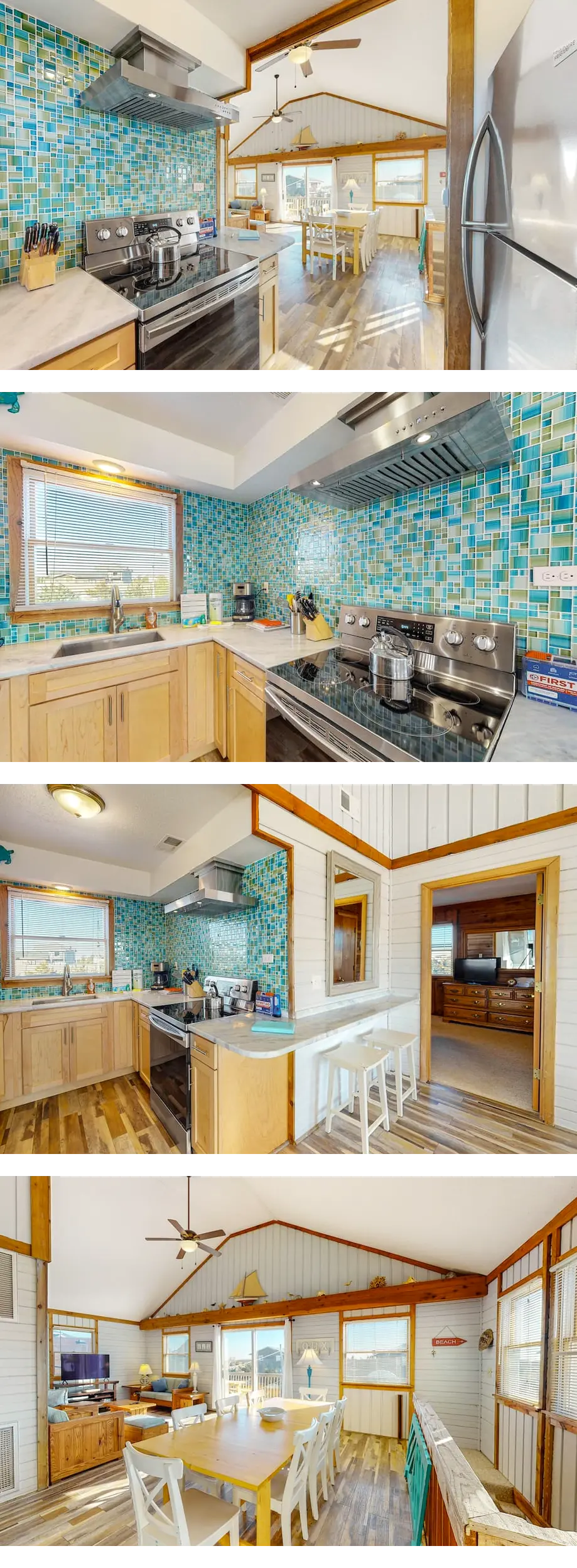 Updated, dog-friendly home with ocean vi...