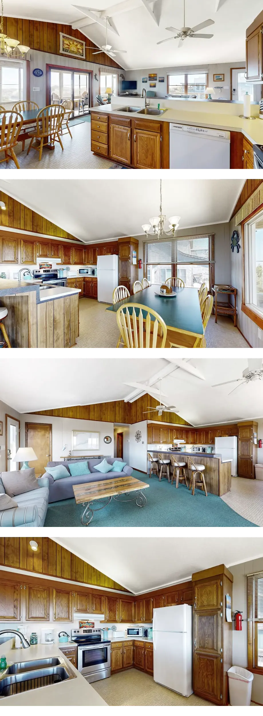 Oceanfront home - screened porch, privat...