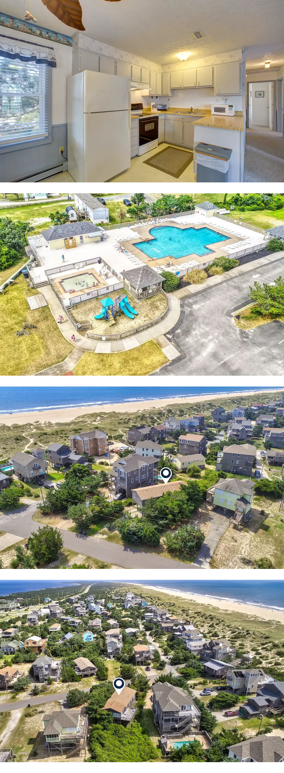 Cute home three lots from the beach with...