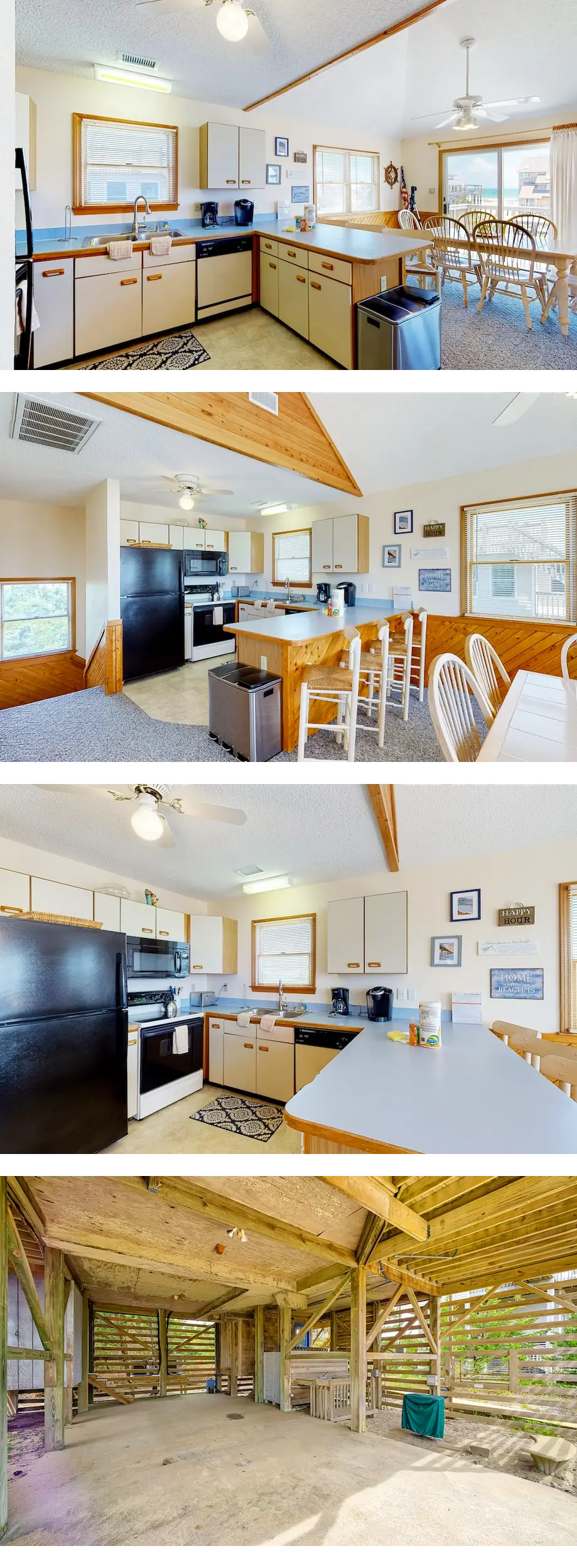 Ocean view home w/deck, balcony, central...