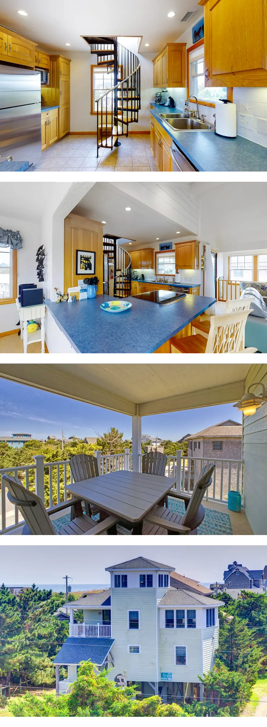 Multi-level home right up from beach wit...