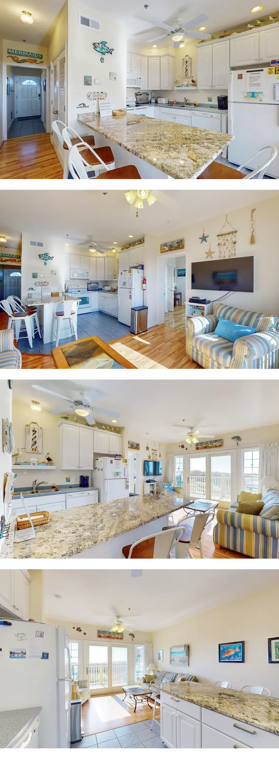 Inviting beachfront condo featuring hot ...