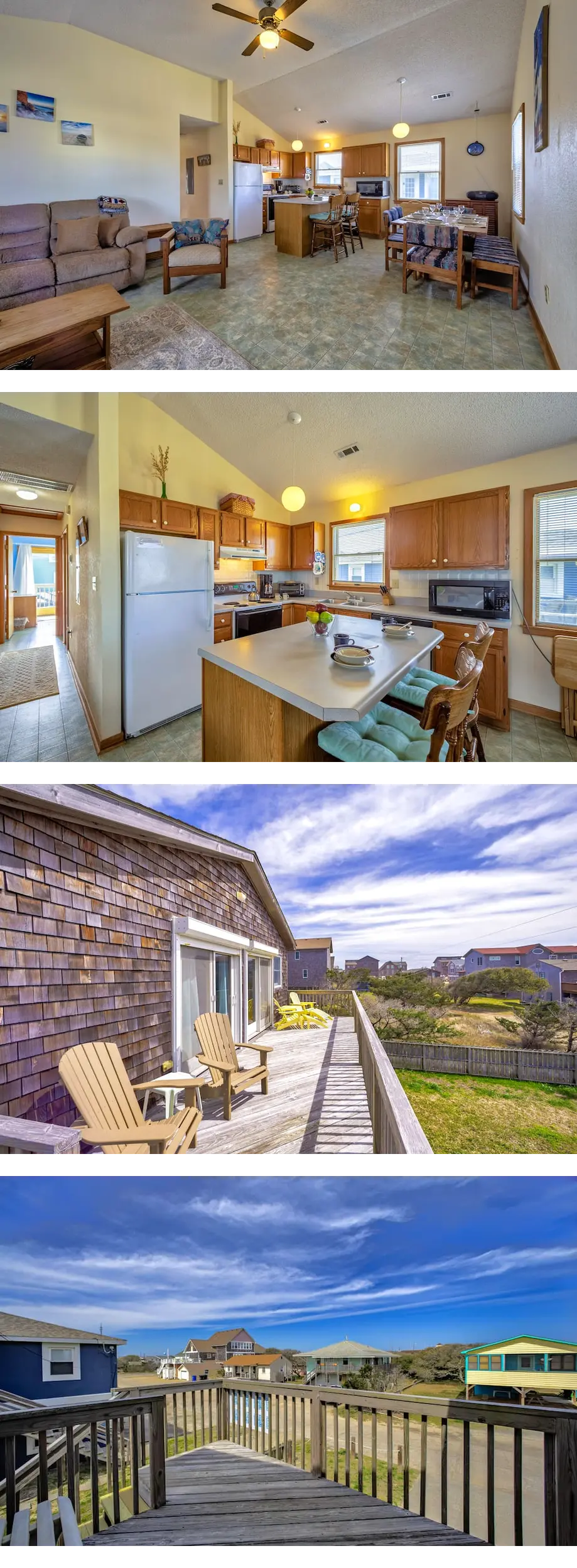 Dog-friendly home steps from the beach w...