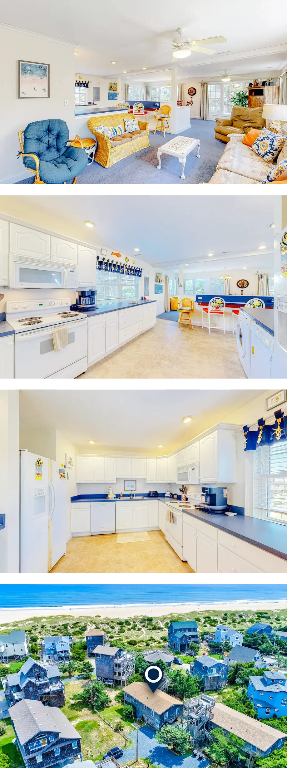 Dog-friendly home with beach access, was...