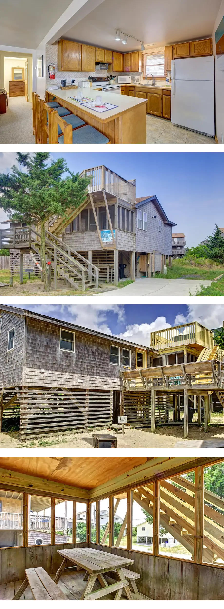 Bright and multi-level beach home close ...