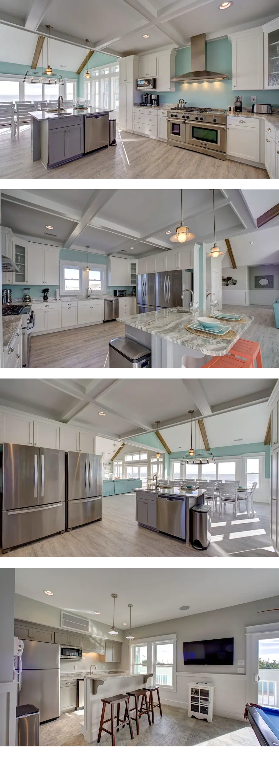 Lovely beachfront home with hot tub, poo...