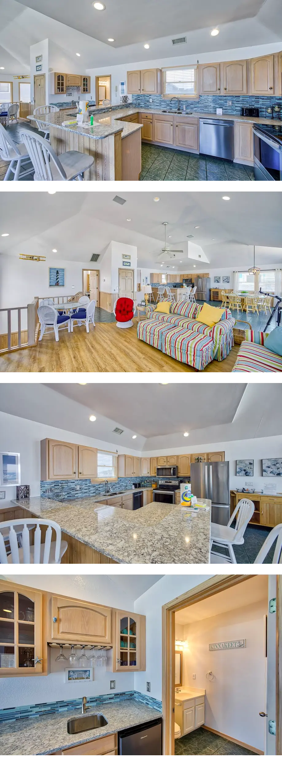 Lovely, oceanfront house with private ho...