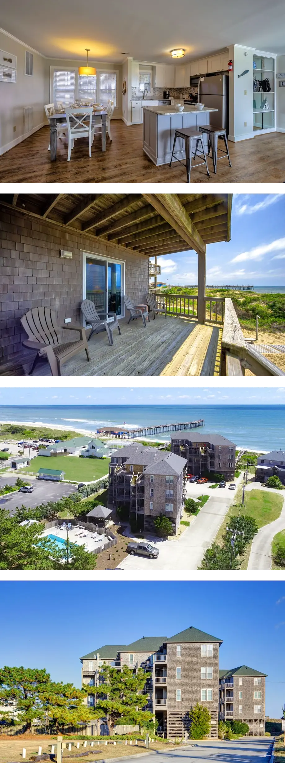 Bright, updated oceanfront home with sha...