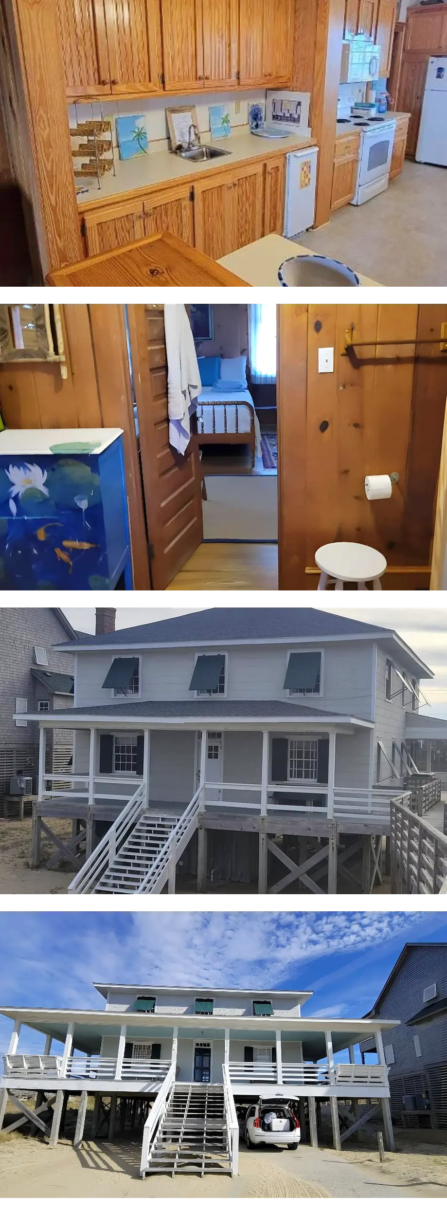 Spacious 5BR ocean front old Nags Head s...