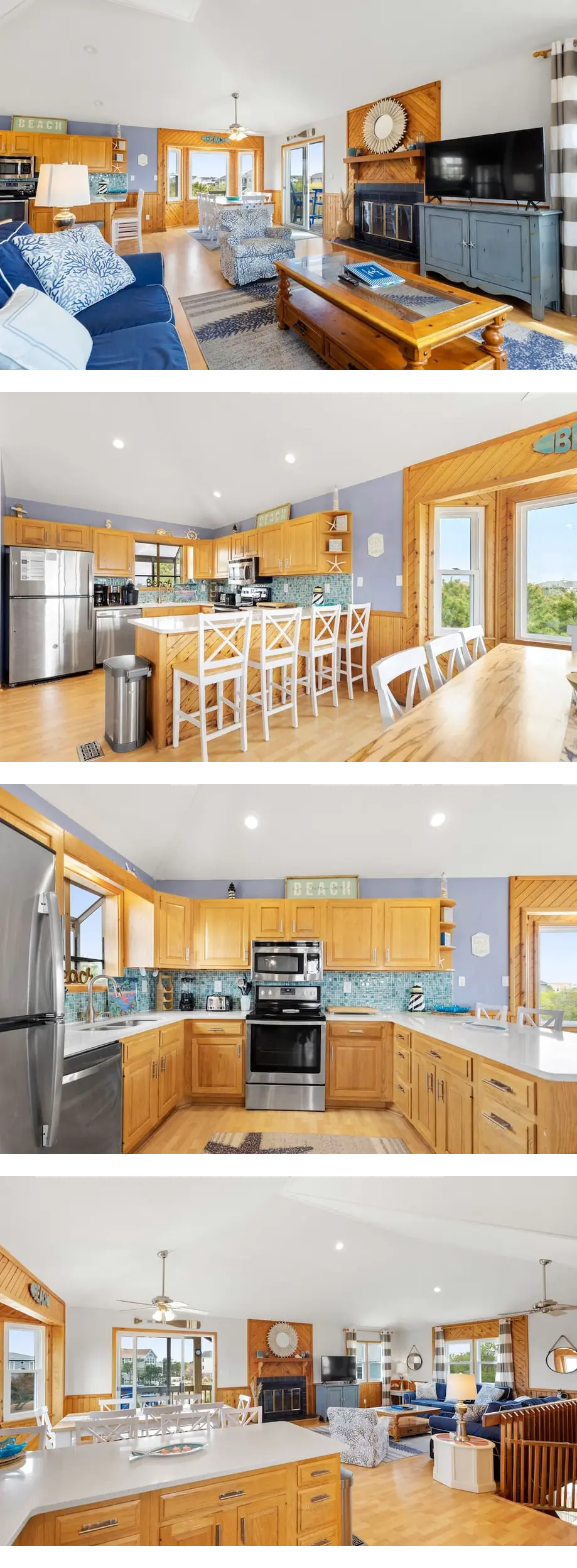 Sea Blue: 4-Bedroom Oceanside w/ Private...