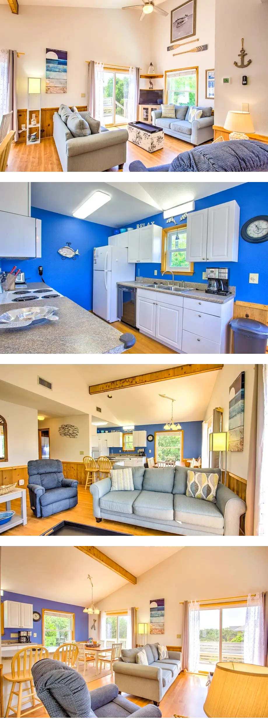 2130 Luna Blu Cottage * 5 Min Walk to Be...