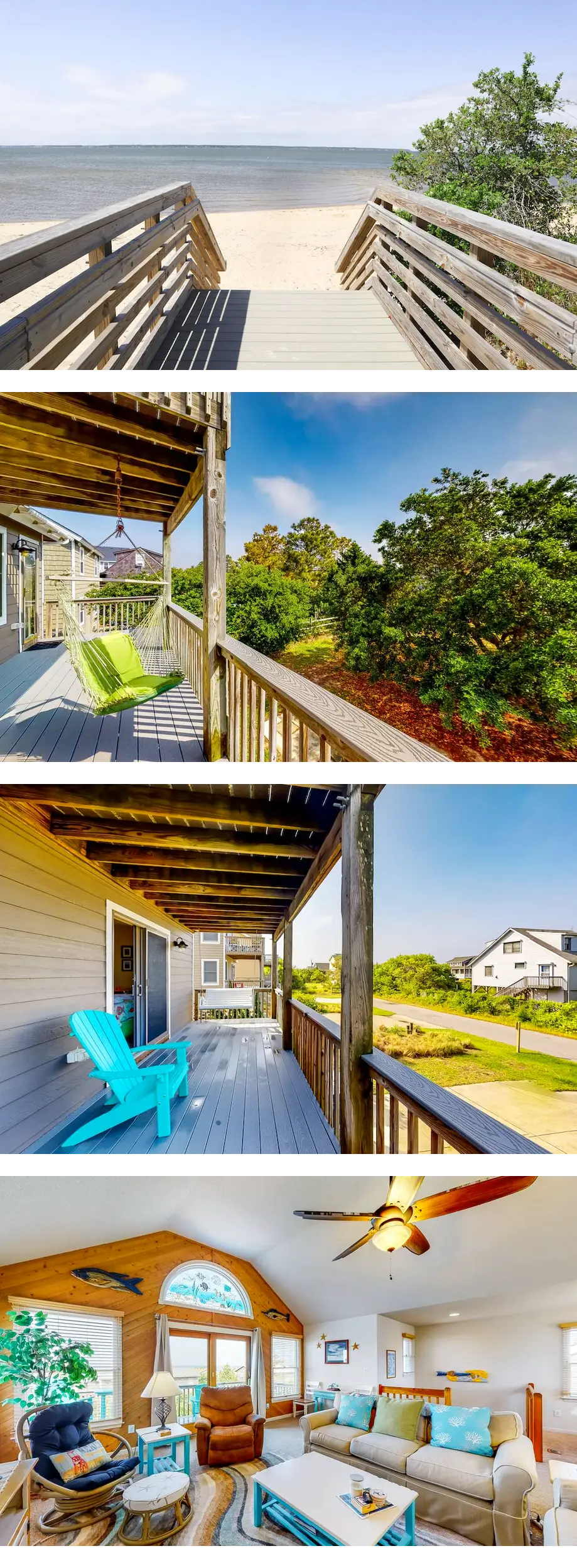 Idyllic getaway with two balconies & sou...