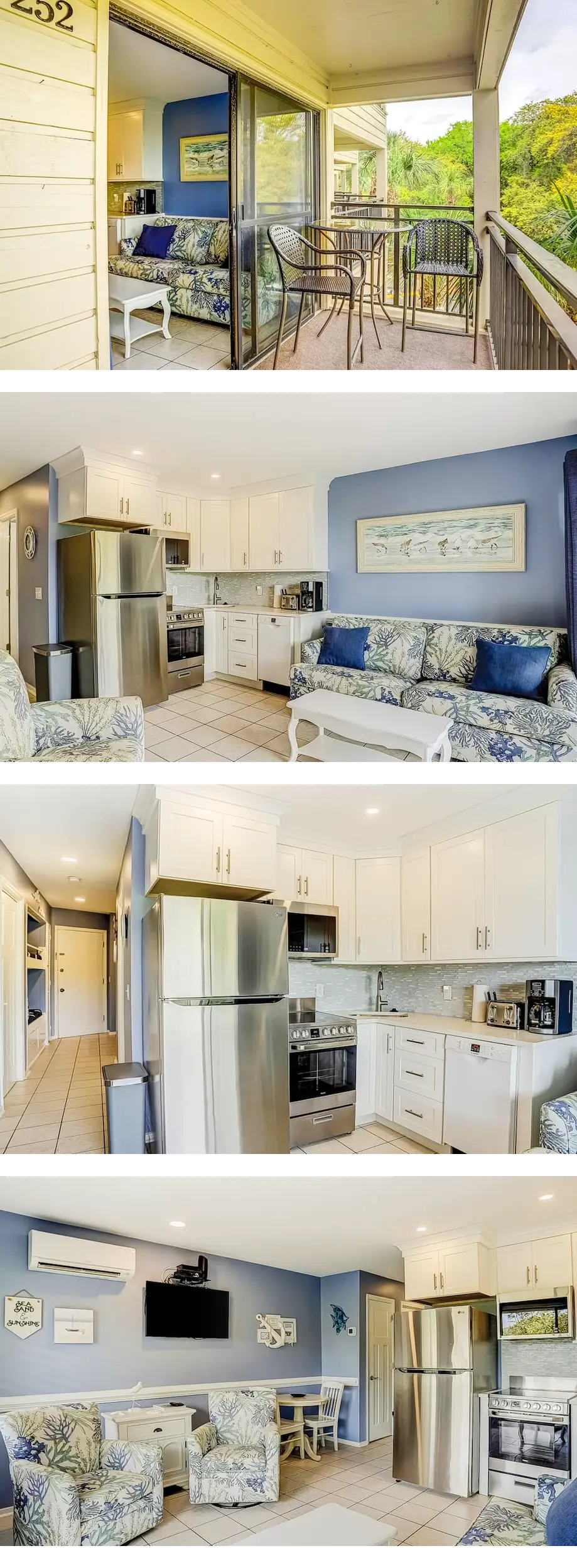 Oceanfront resort condo with WiFi, balco...