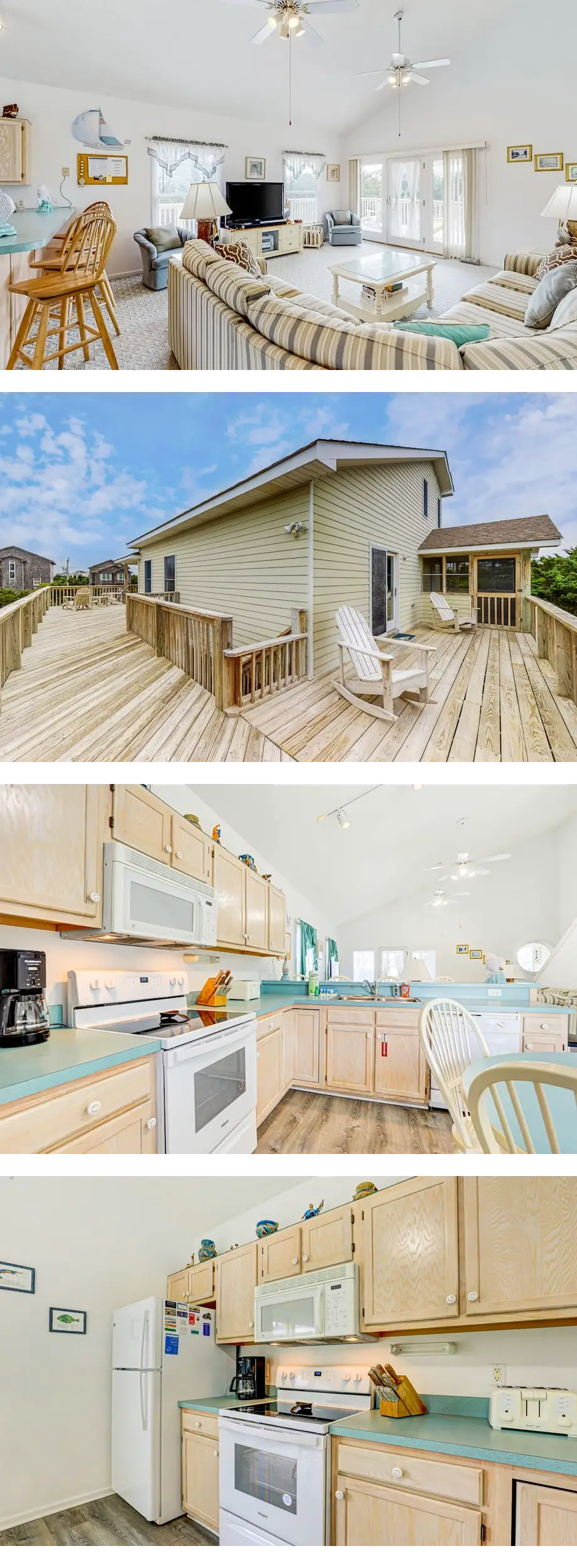 Comfy home near beach with WiFi, deck, a...