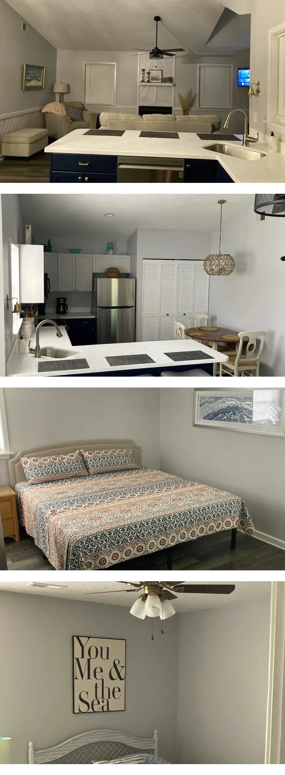 The Salty Hammock sound side Cottage wit...