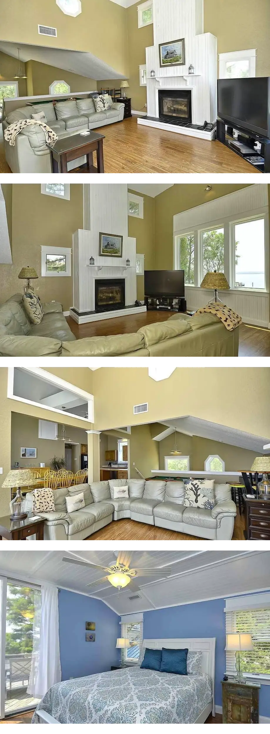 Spacious sound front with private pool a...