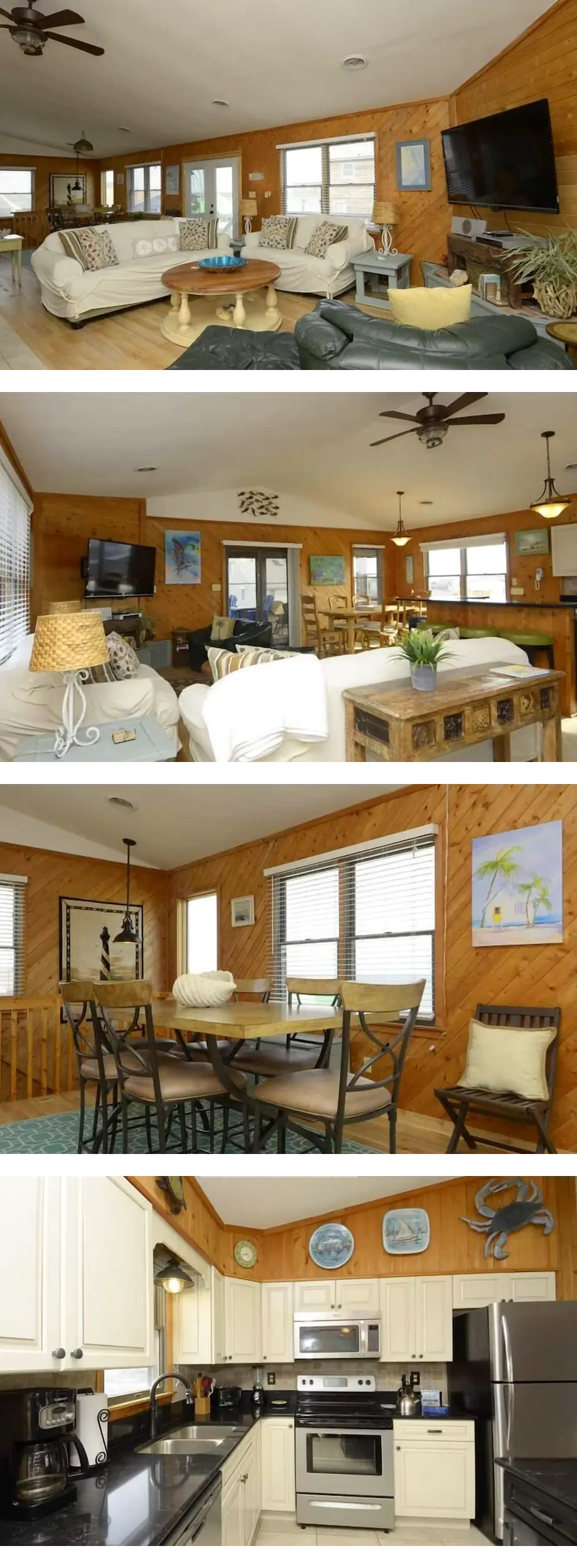 Semi-oceanfront with a hot tub in quiet ...