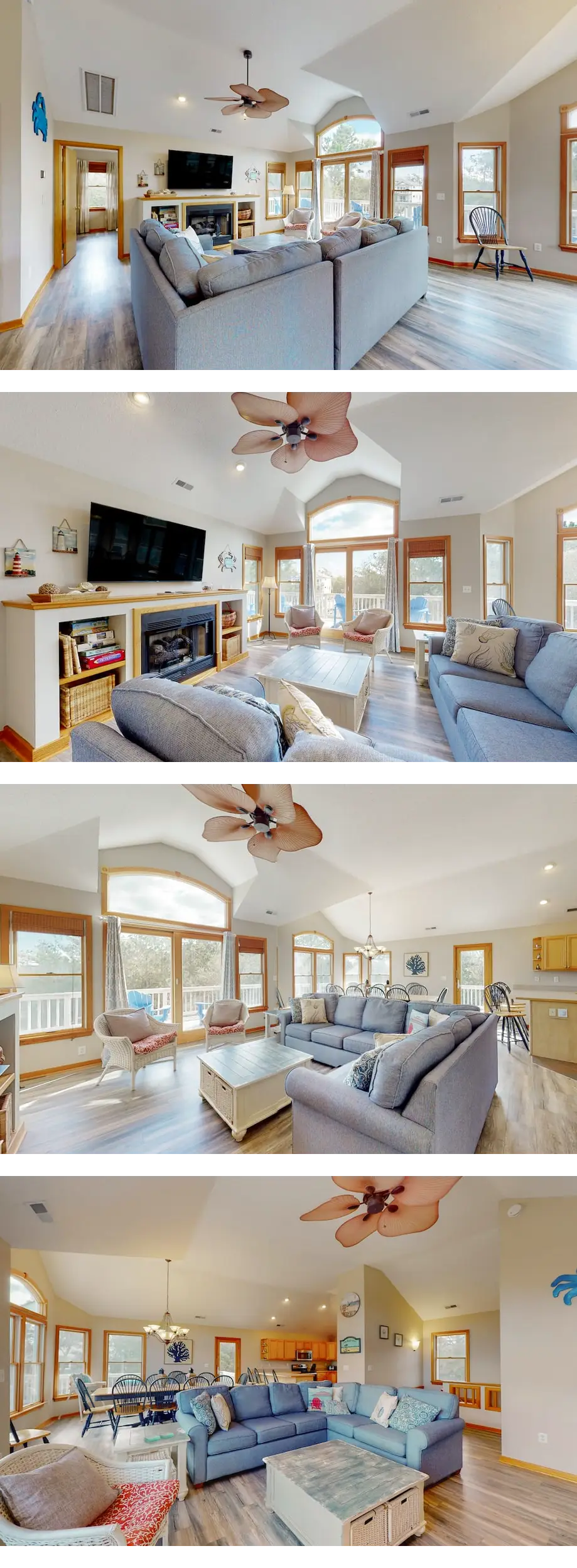 Private beach retreat with deck, pools, ...