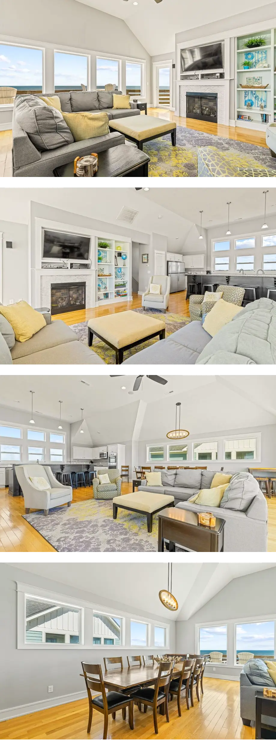 Surfside Retreat Oceanfront  Home + Pets...