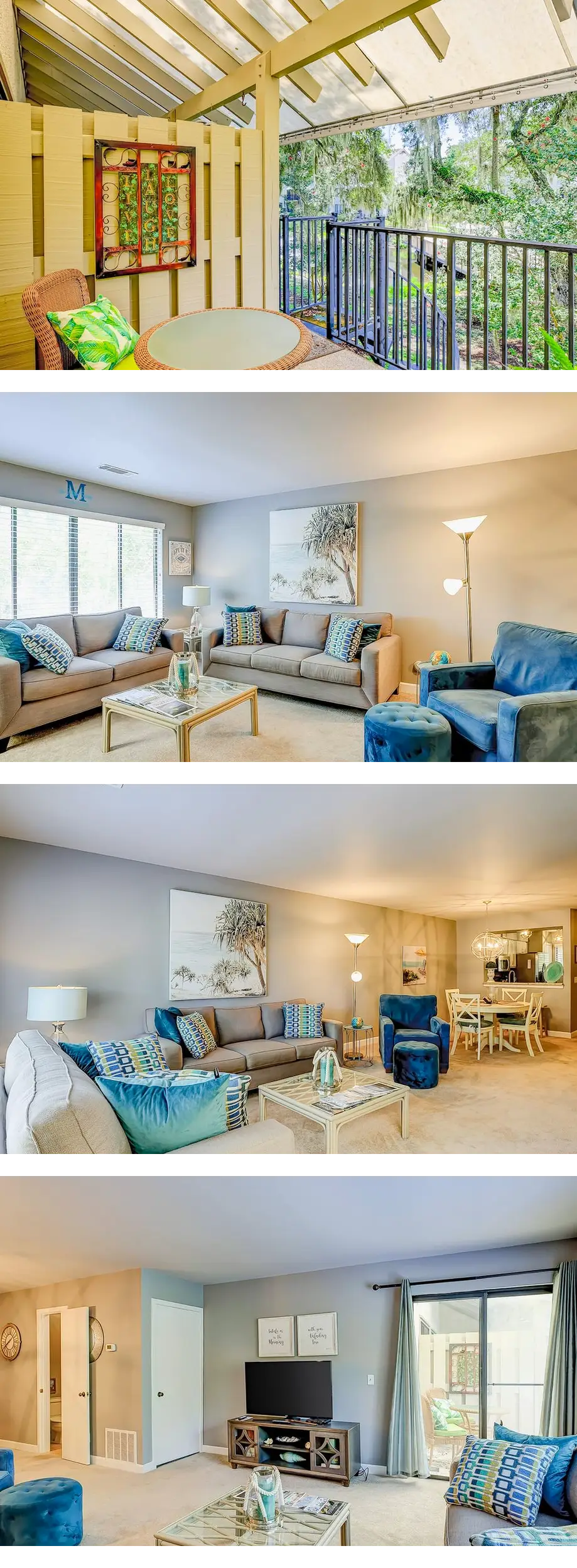Two-story condo with pool, gym & tennis ...
