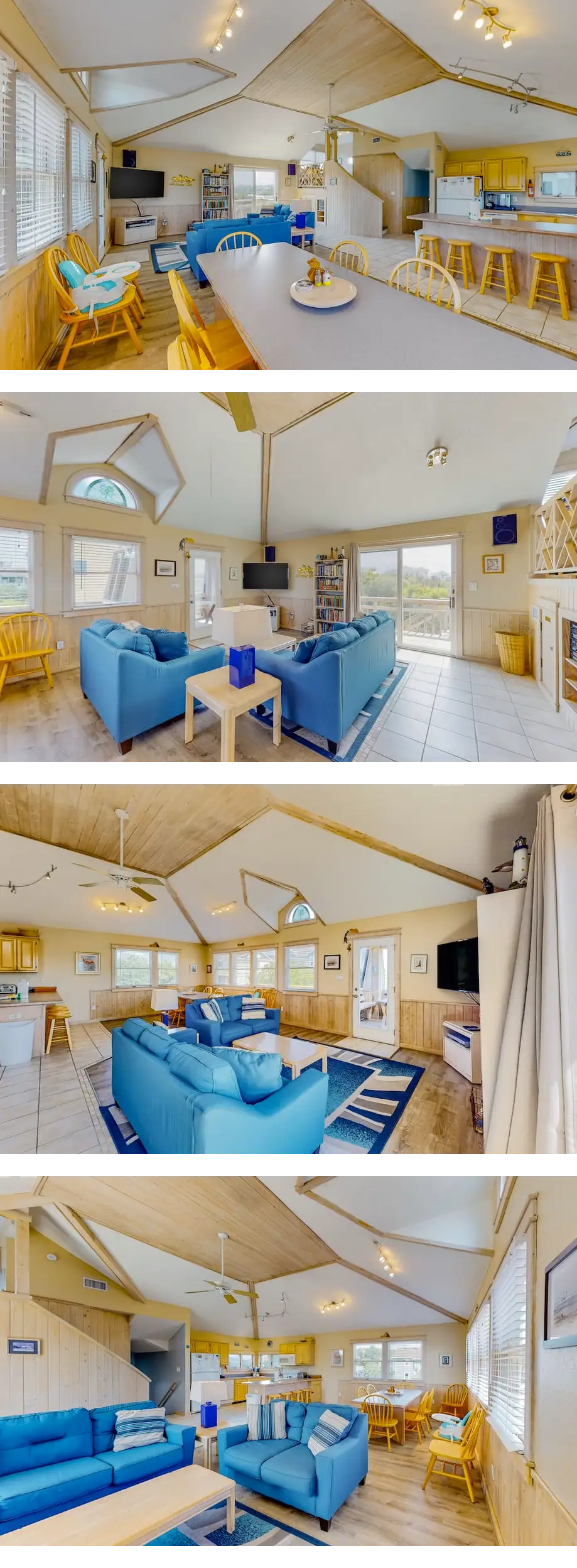Spacious home near beach & stocked lake ...