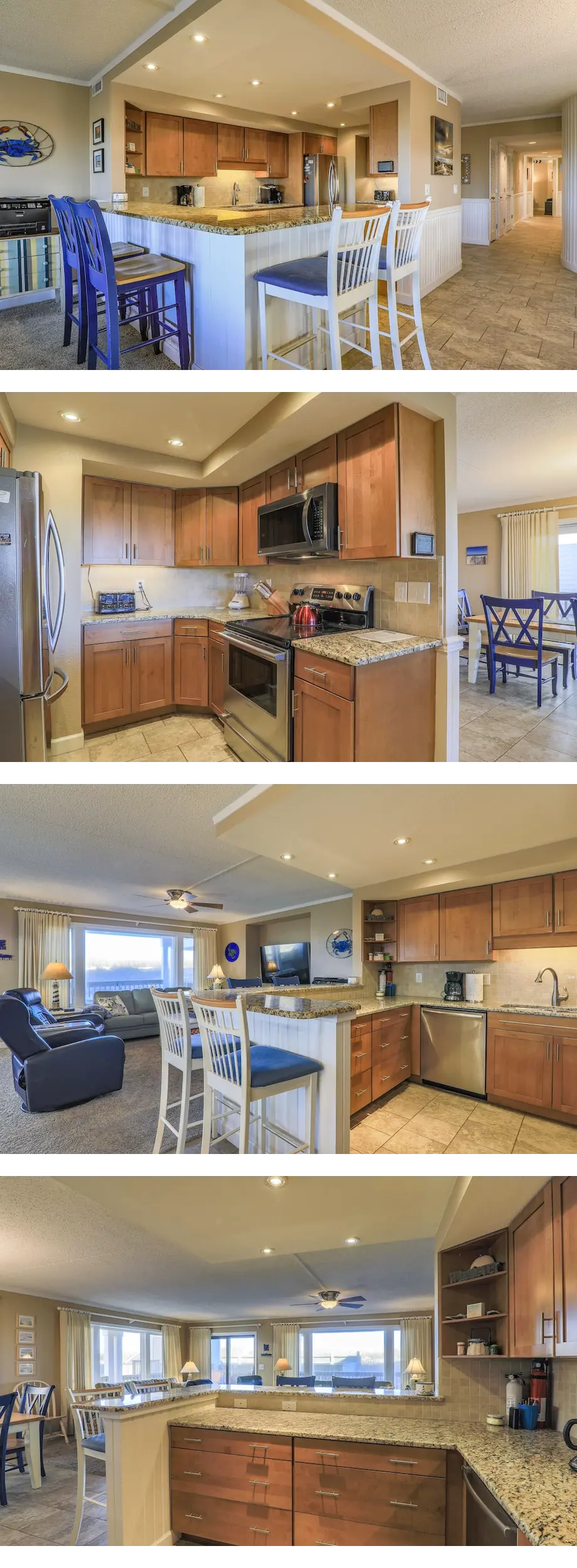 This oceanfront Diamond Shoals condo has...
