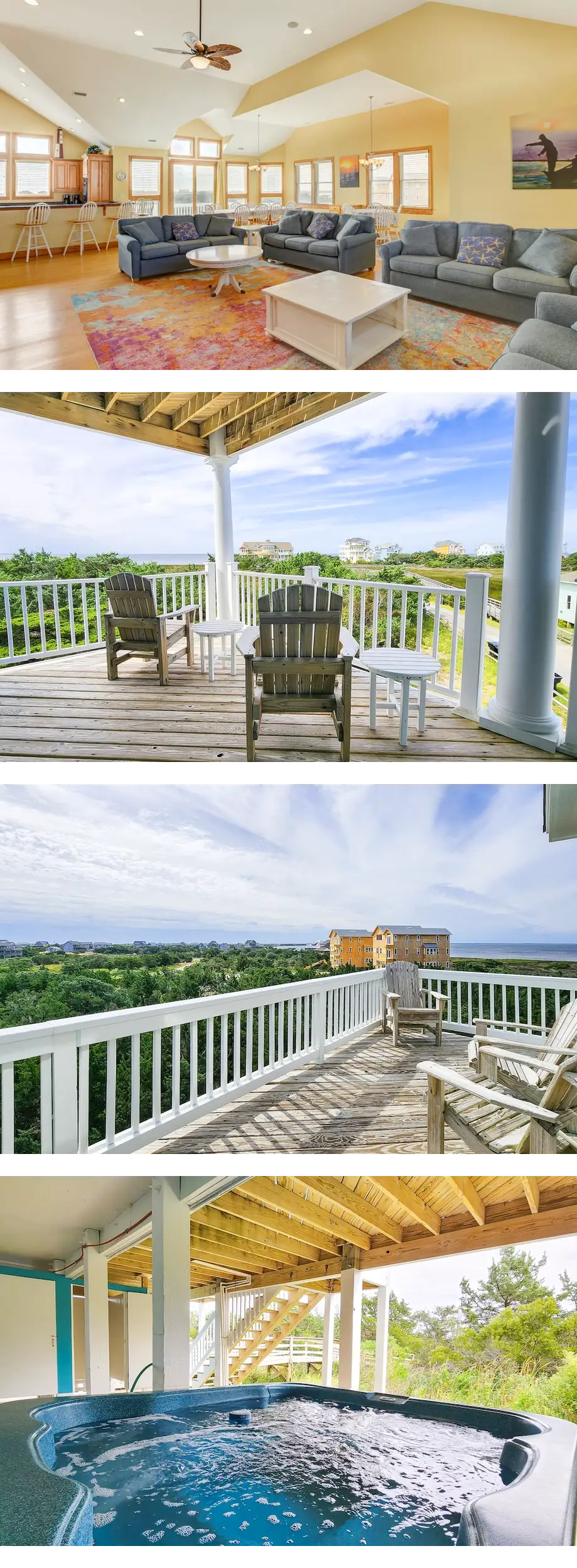 1-acre waterfront oasis with pool, hot t...