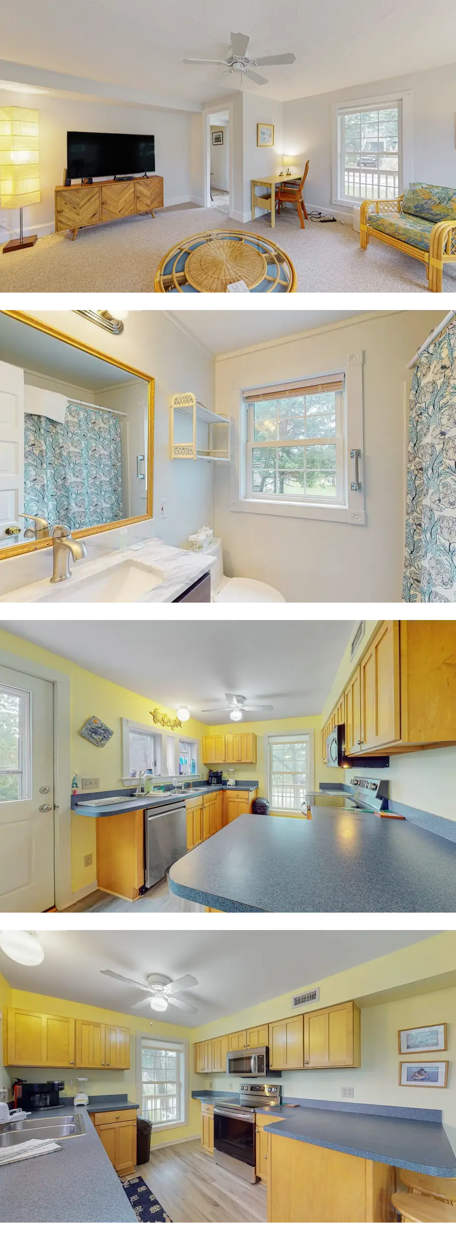 2-story home near the beach w/deck, outd...