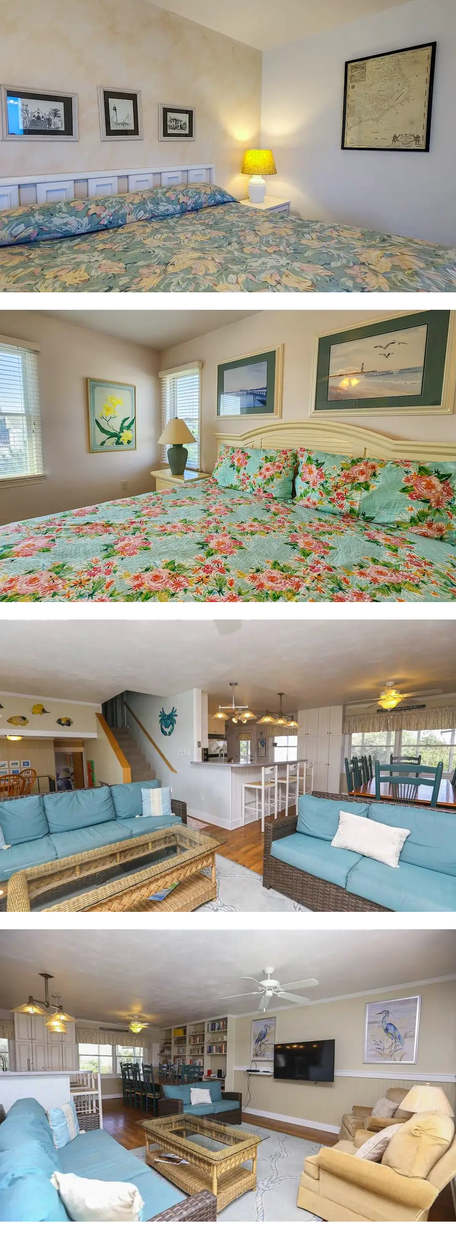 Semi-Oceanfront 5 BR Beach Cottage w/Pri...
