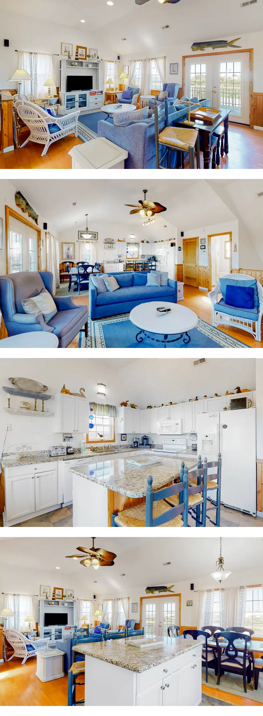 3-story dog-friendly home near the beach...