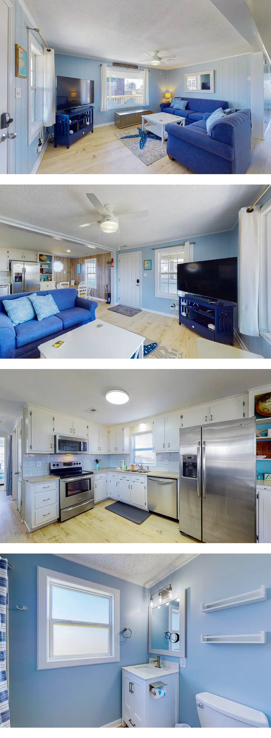 Ocean-view home steps from the beach wit...
