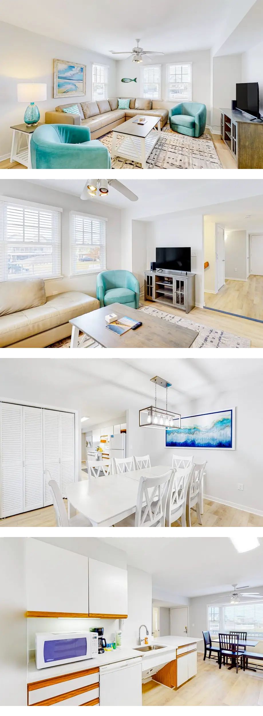 Dog-friendly townhouse w/shared pool, AC...