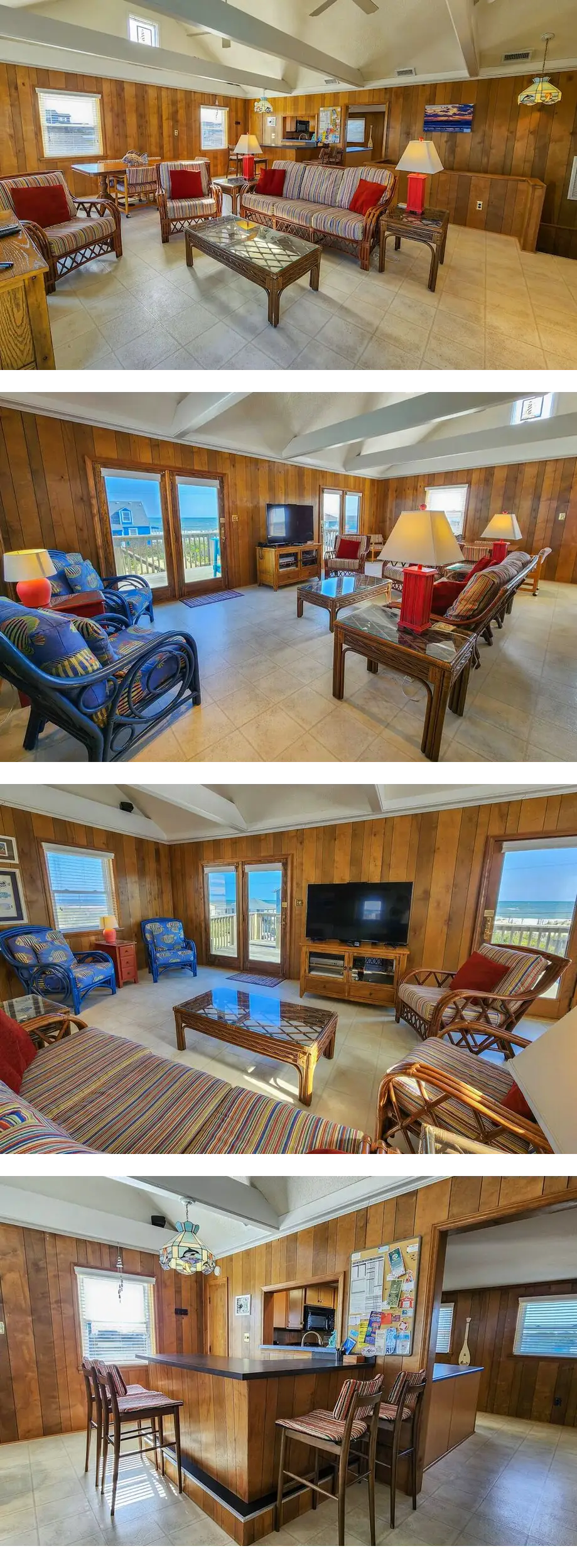 Wake up and salt air with this 4 BR Semi...