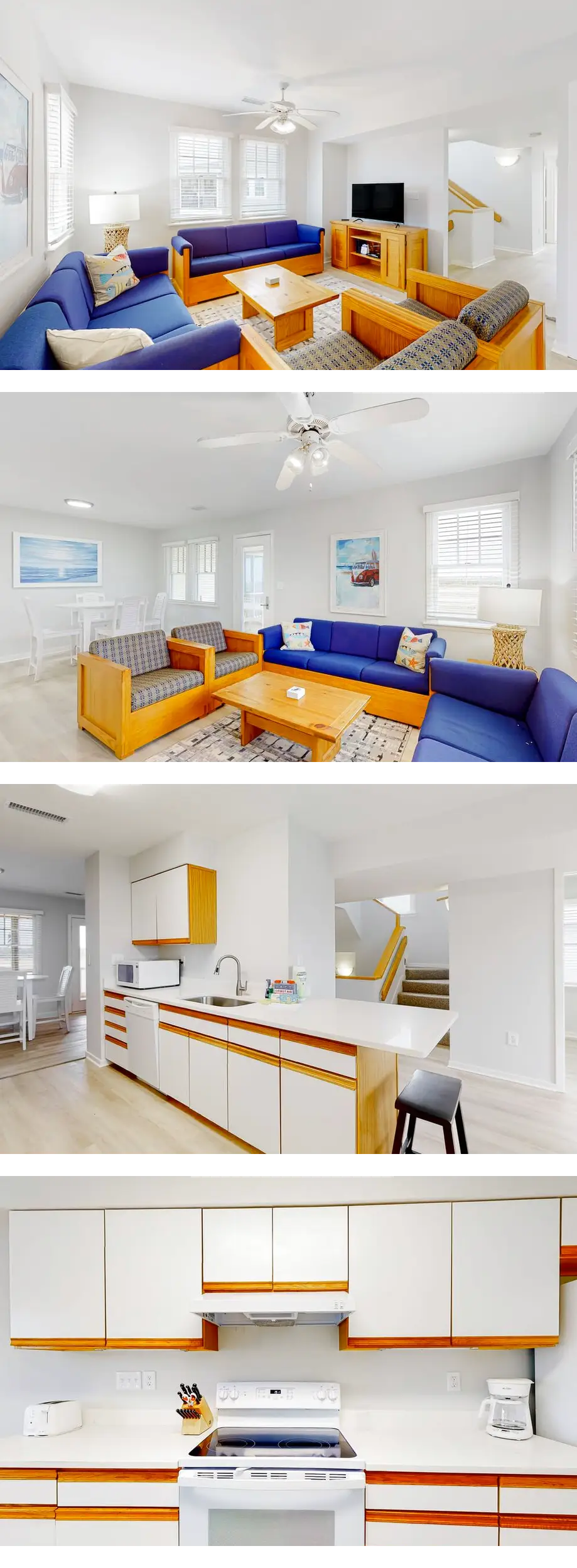 Beachy townhouse with pool acces, washer...