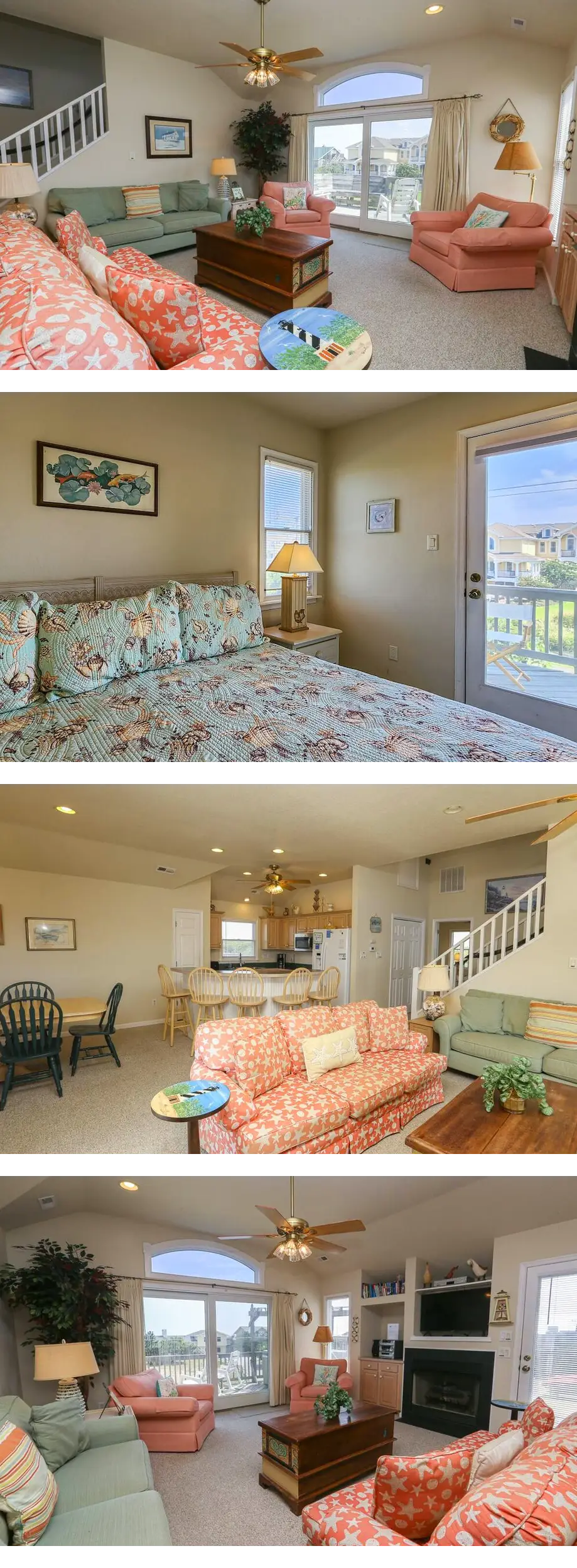 The beach is just a few steps away with ...