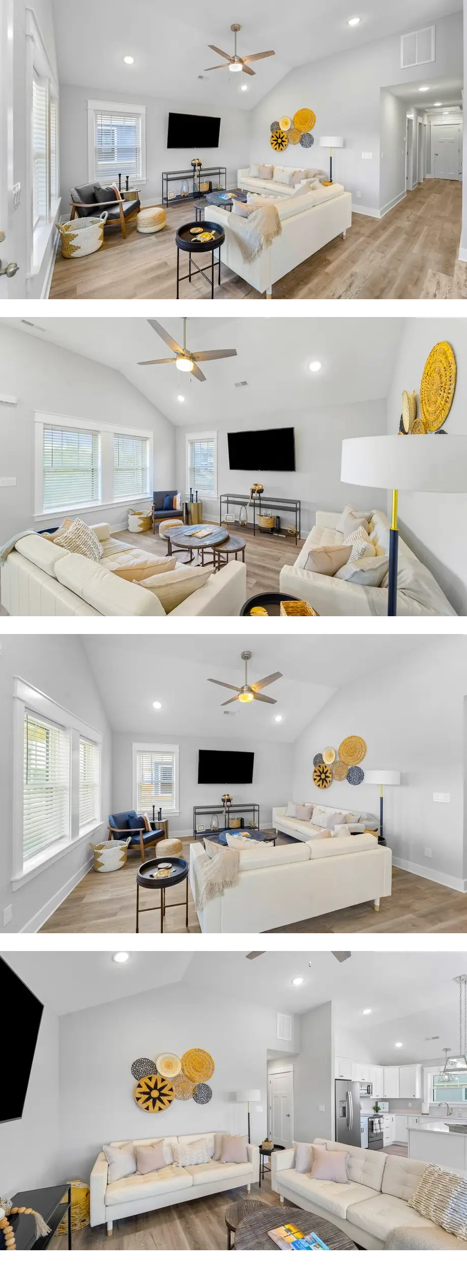 New, dog-friendly home with deck & parti...