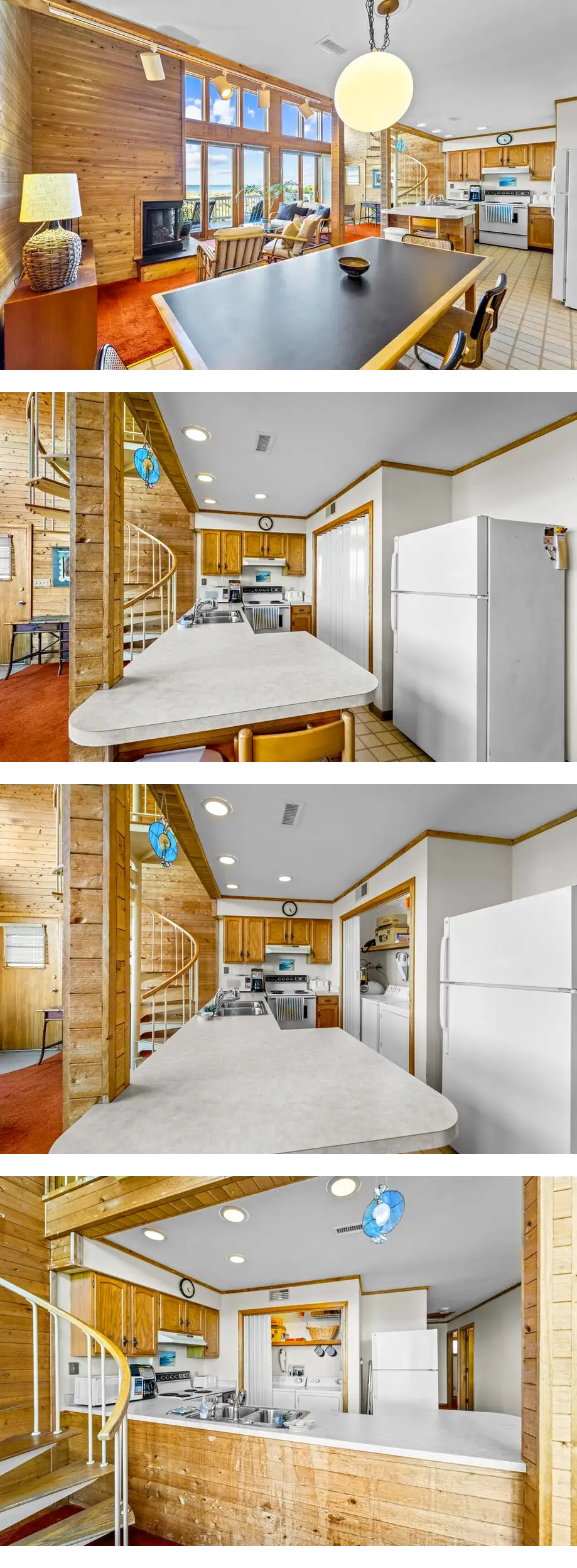 Retro dog-friendly home on the water wit...