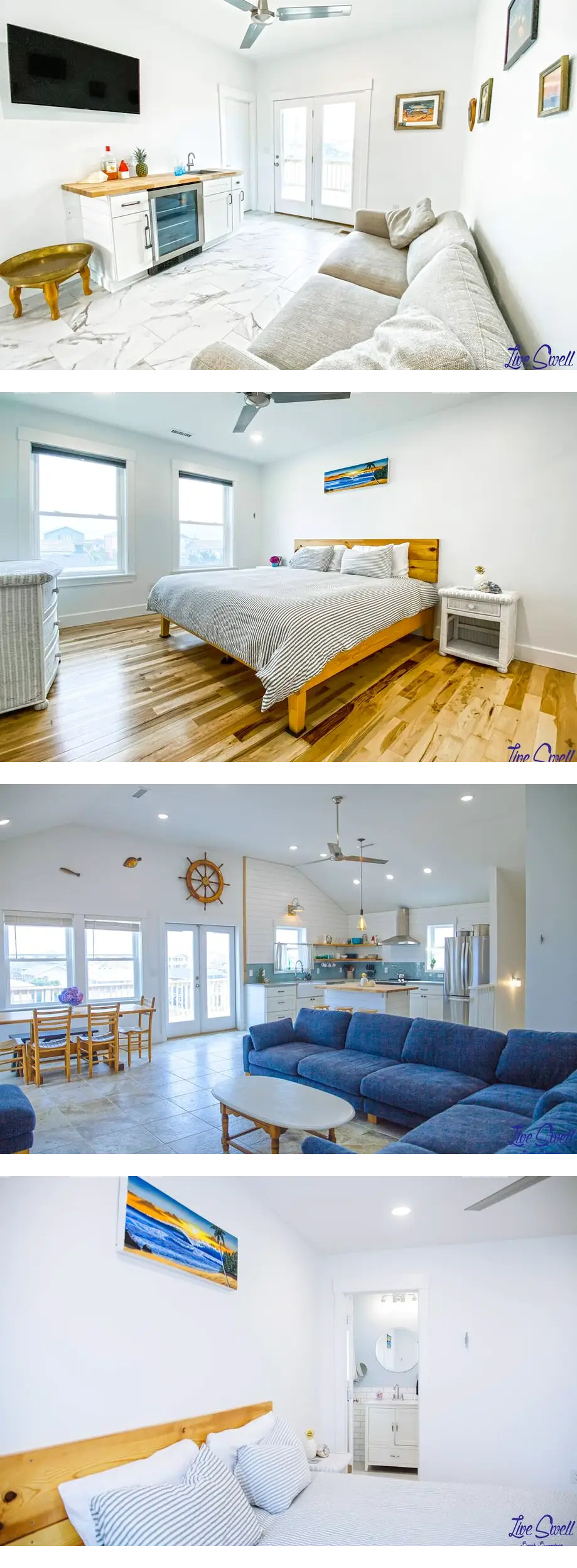 Ocean Views, New Custom Home, Direct Bea...