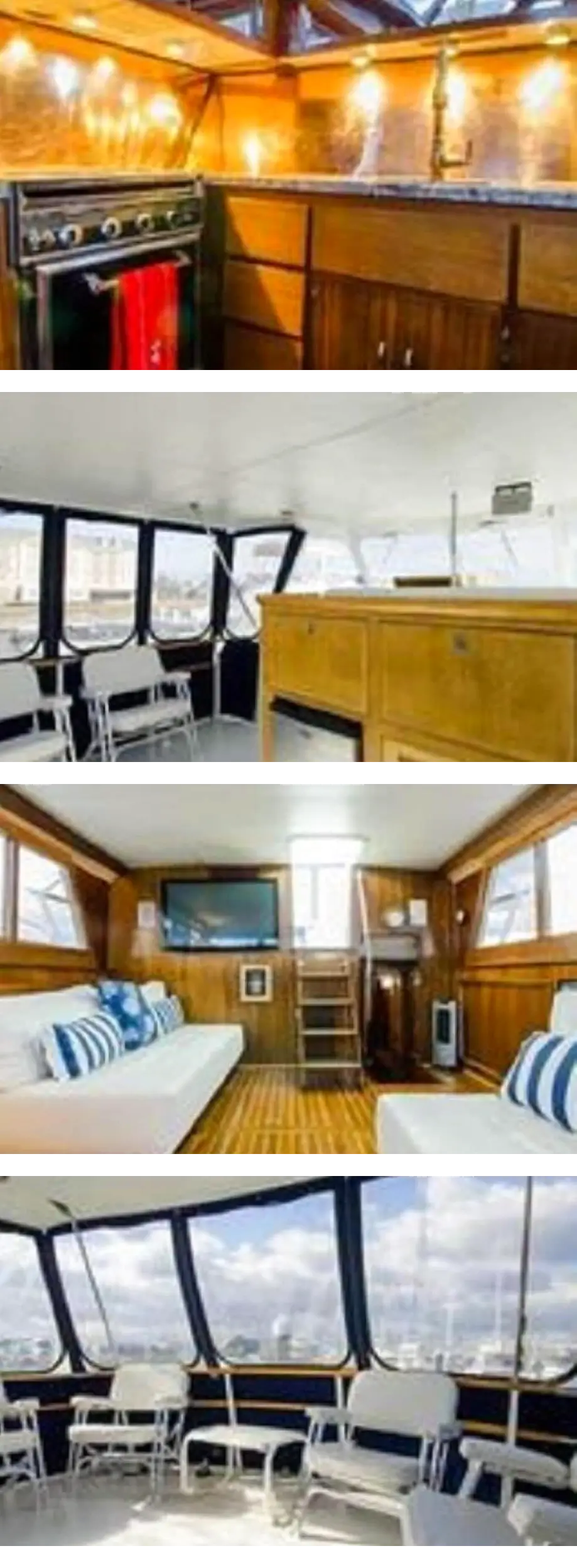 Vintage Hatteras Yacht