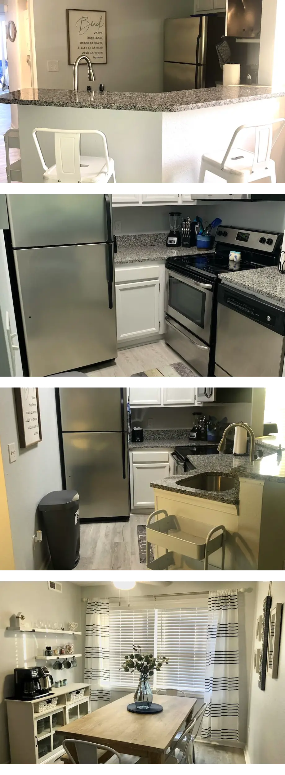 2 bedroom condo 2 blocks to the beach!
