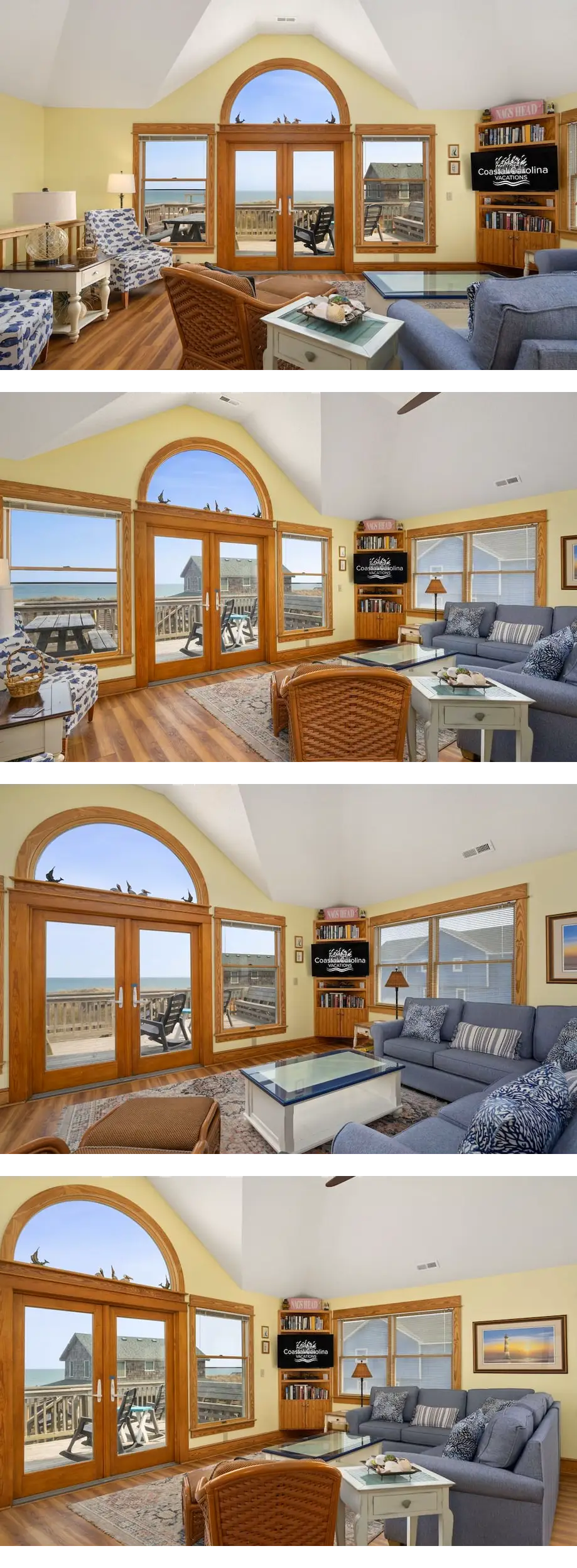 Sea Rest: Oceanfront, private walkway to...