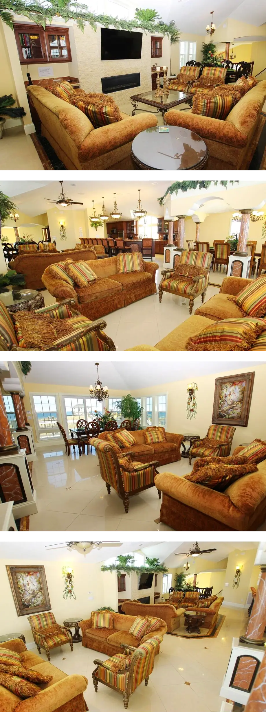 OCEANFRONT, 18 BRs, ELEV, Theater, Rec R...
