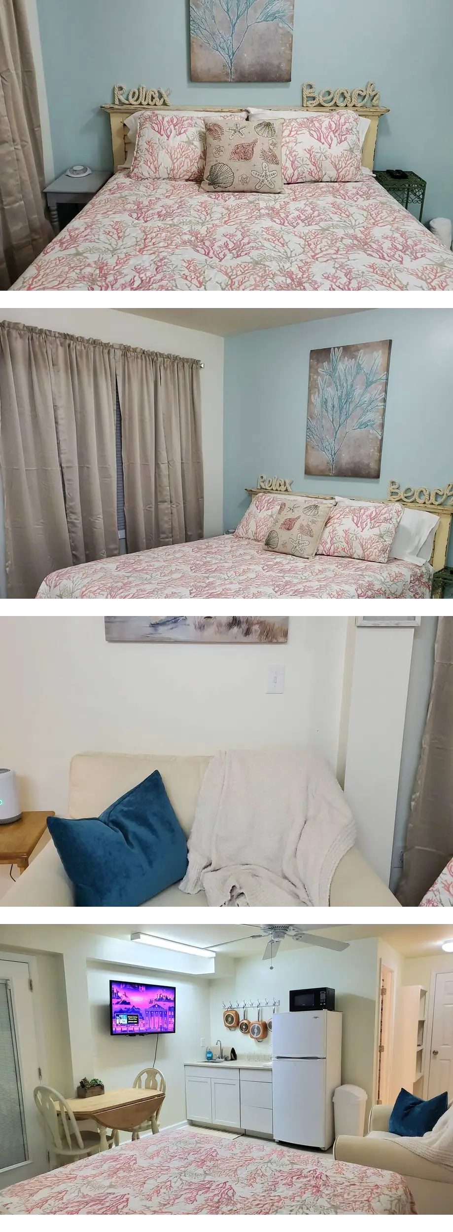 Clean Cozy Efficiency Beach Apt