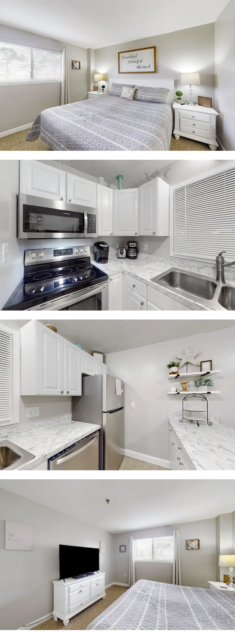 Gated resort condo with beach access, po...