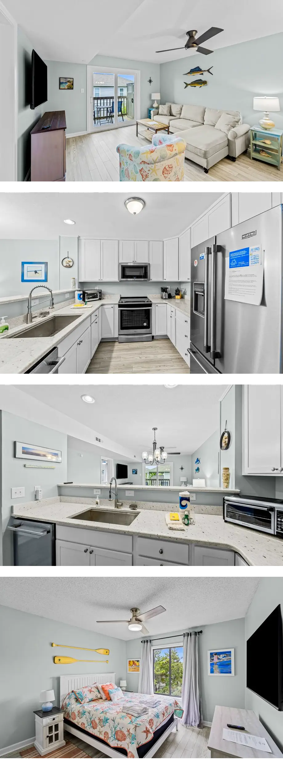 Inviting ocean-side condo with balcony, ...