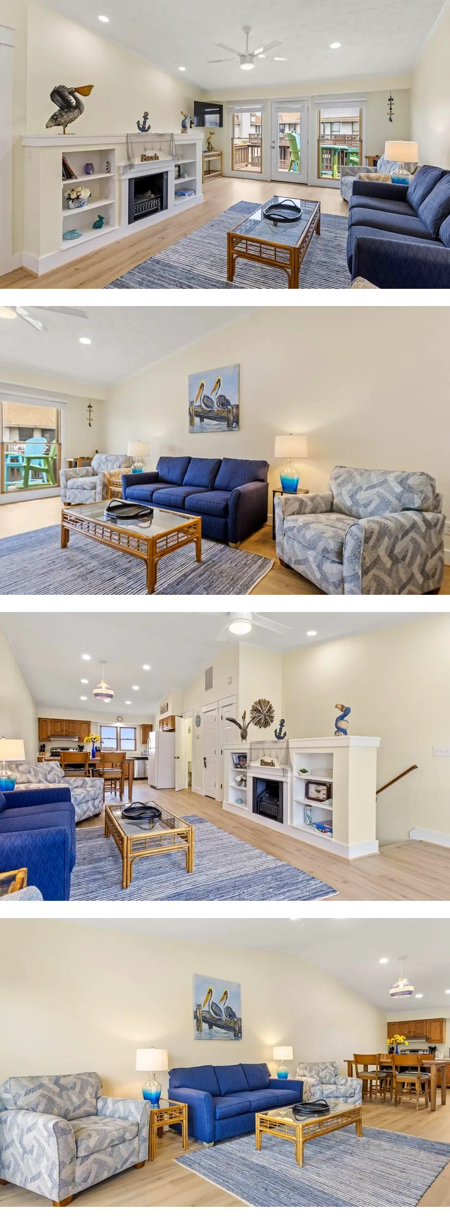 The Blue Pelican: Semi-Oceanfront | Shar...