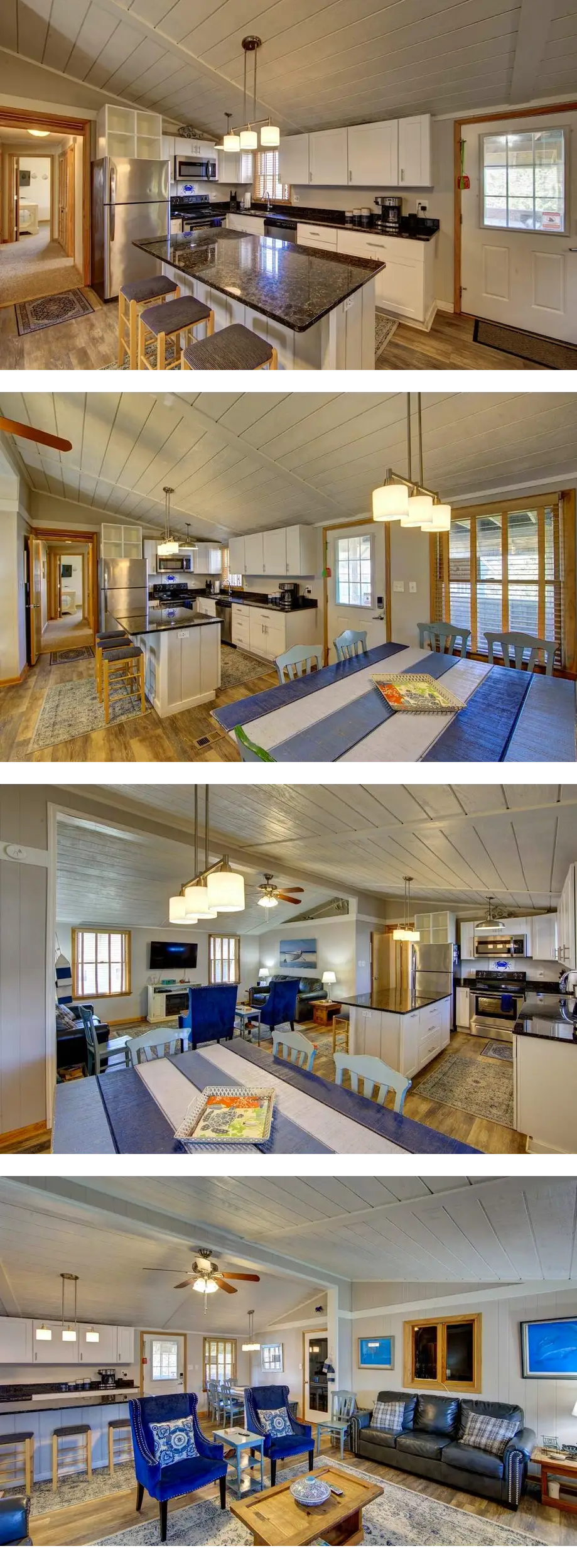 HUGE COVERED DECK, LARGE HOT TUB, 65” ...